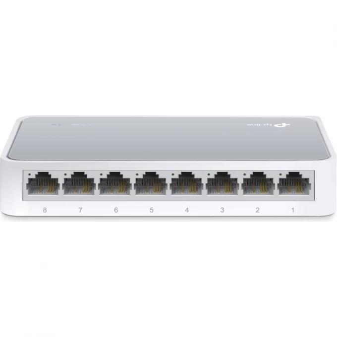 Коммутатор TP-LINK 8-портовый 10/100 Мбит/с TL-SF1008D Коммутатор TP-LINK 8-портовый 10/100 Мбит/с TL-SF1008D