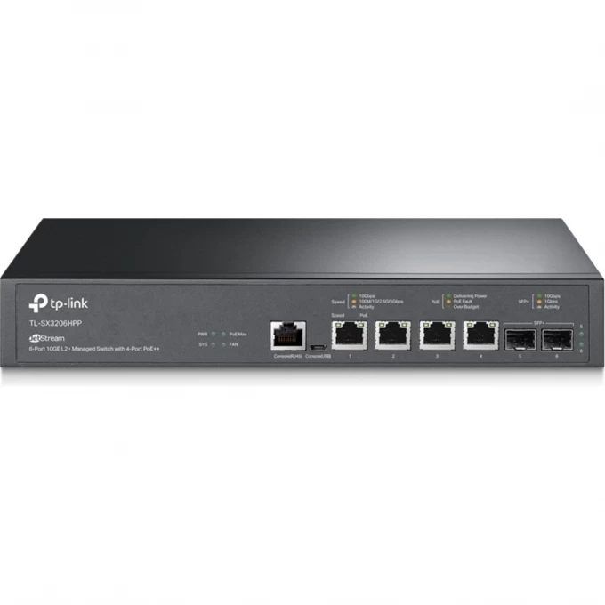 Коммутатор TP-LINK TL-SX3206HPP Коммутатор TP-LINK TL-SX3206HPP