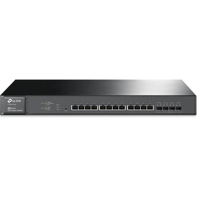 Smart-коммутатор TP-LINK 12-портовый 10GBase с 4 слотами SFP+ T1700X-16TS Smart-коммутатор TP-LINK 12-портовый 10GBase с 4 слотами SFP+ T1700X-16TS