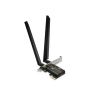 Трехдиапазонный беспроводной PCI Express-адаптер TP-LINK BE9300 Wi-Fi 7 с поддержкой Bluetooth 5.4 Archer TBE552E